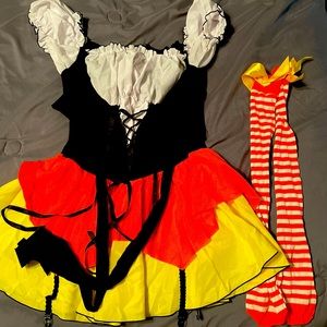 Candy Corn Witch Halloween Costume